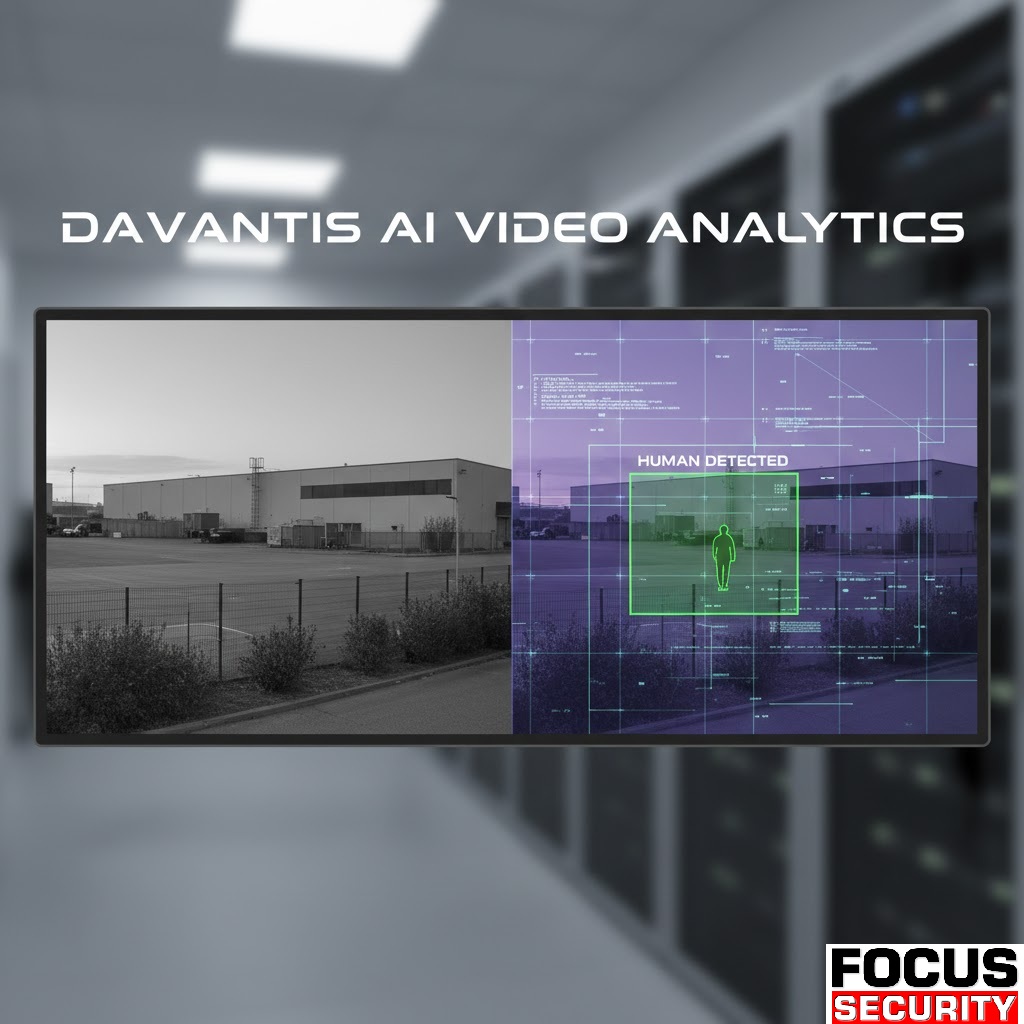 AI-videoanalyse av industriområde