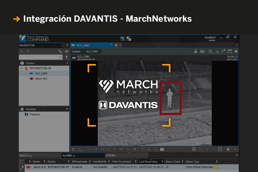 Davantis-analyse integrert i March Networks videoplattform