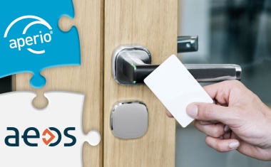 Trådløs ASSA Aperio-lås integrert med Nedap AEOS