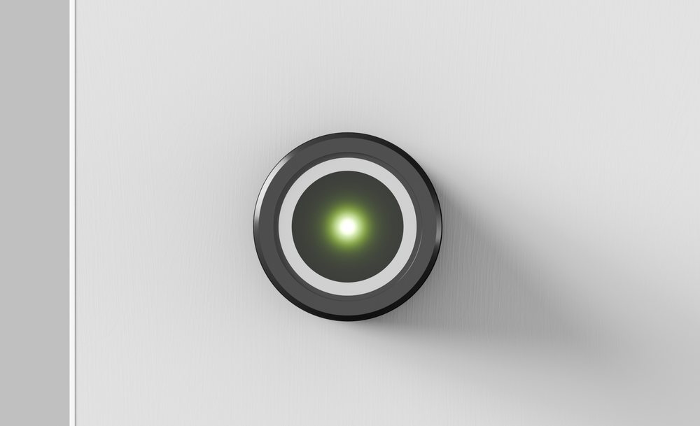 Ojmar OTS 40 Pulse — knott med grønn statuslampe